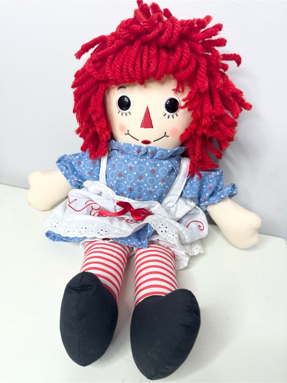 Raggedy Ann Doll- PRELOVED- aurora